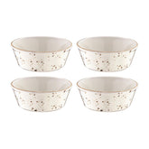 Bonna China Grano dia.4.75" h:1.75" 10 oz. Round Decorated Porcelain Bowl (Set of 4)
